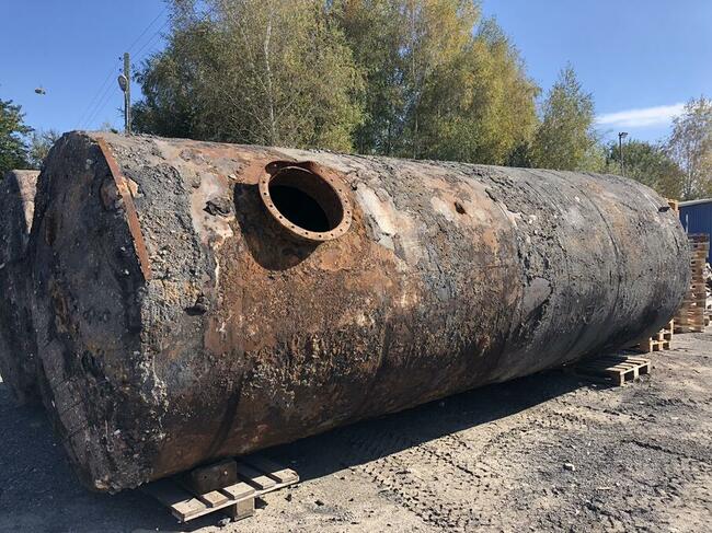 Zbiornik stalowy 25m3 - 25000l- 25 000l - na wode, szambo