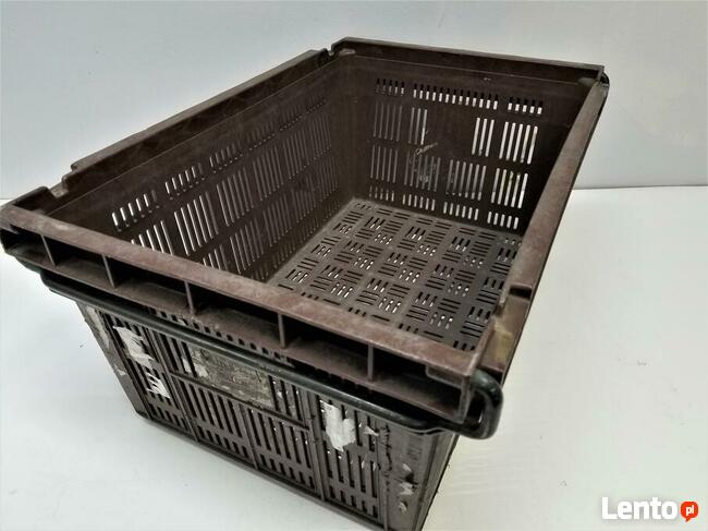 Pojemnik Skrzynka Plastikowa Kosz Magazynowy Transportowy