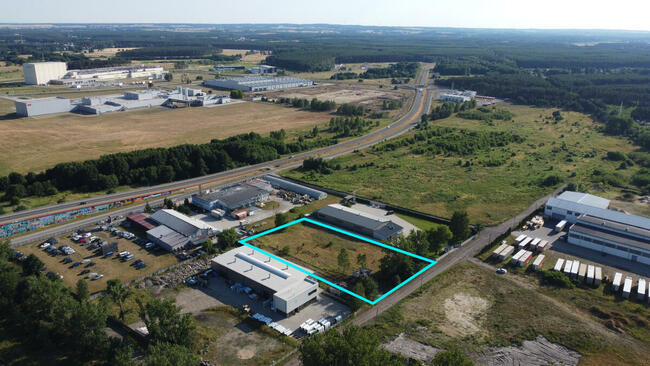 Dz. usługowa przy ul. Wielkopolskiej - NOWA SÓL