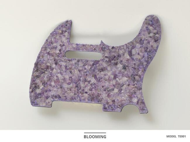 Pickguard Telecaster, płytka do gitary z ametystu.