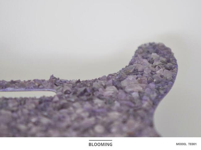 Pickguard Telecaster, płytka do gitary z ametystu.