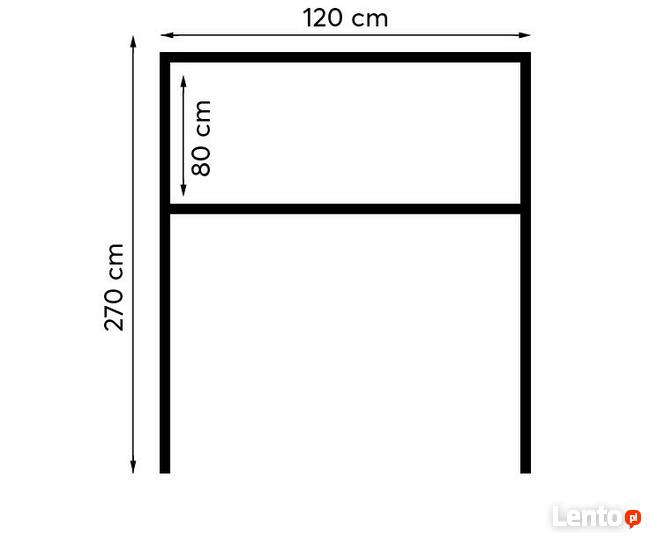 REKLAMA WOLNOSTOJĄCA SZYLD REKLAMOWY Konstrukcja stalowa