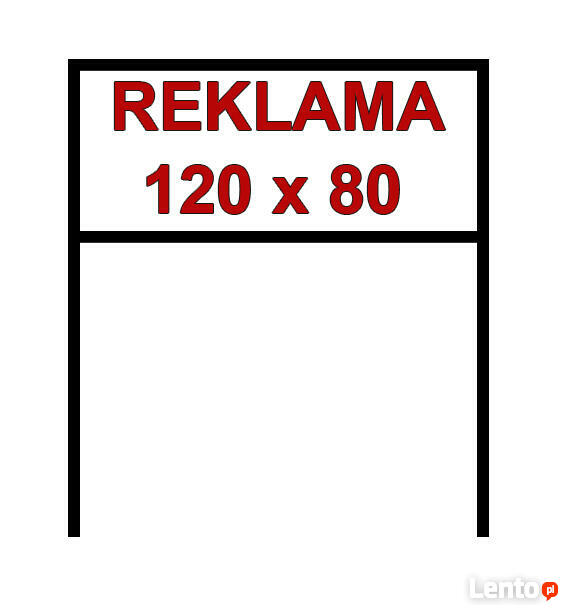 REKLAMA WOLNOSTOJĄCA SZYLD REKLAMOWY Konstrukcja stalowa