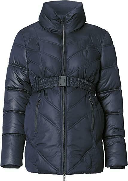 XS Noppies kurtka ciążowa granatowa płaszczyk