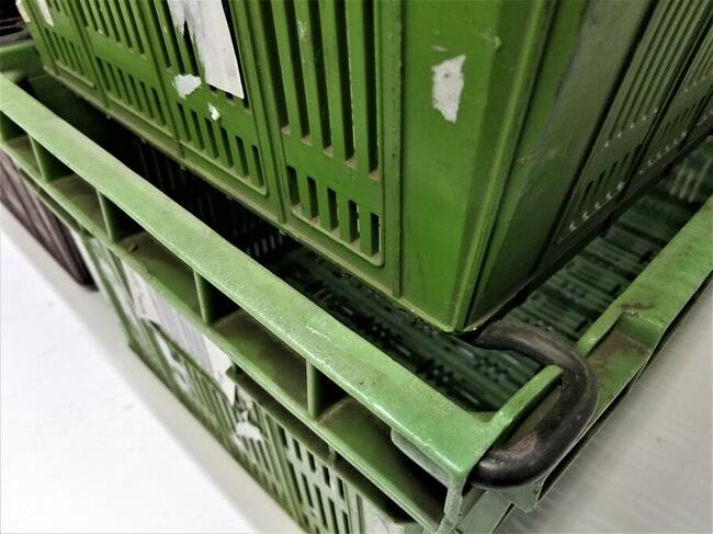 Pojemnik Skrzynka Plastikowa Kosz Magazynowy Transportowy