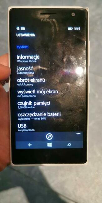 PILNE OFERUJE SUPER TANJ SWIETNY TELEFIN NOKIA LUMIMIA