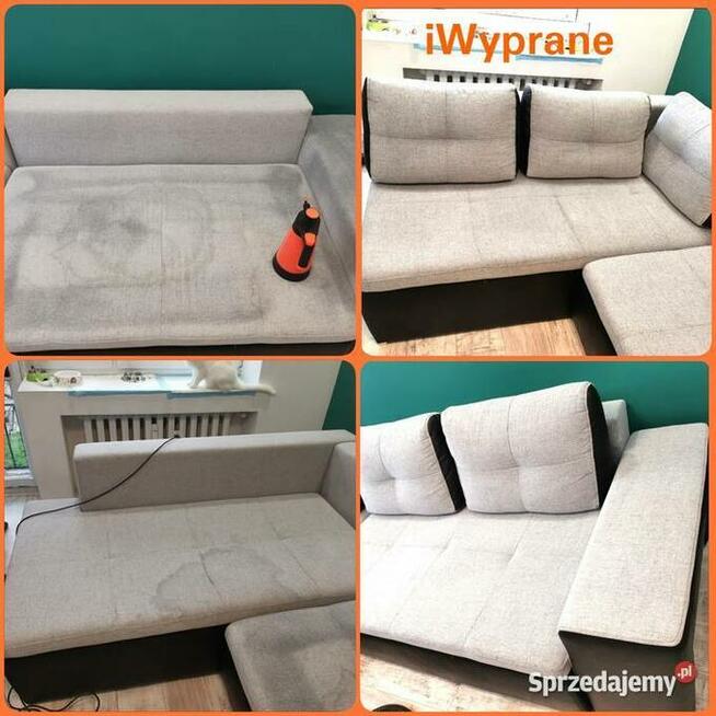 Pranie tapicerki meblowej, dywanów oraz wykładzin