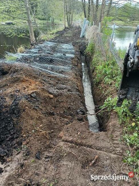 Usługi KM251 Praca koparką linową KM 251(wędka)