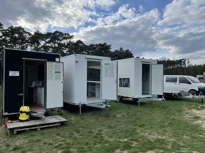 Przyczepa gastronomiczna 3,5m na wynajem