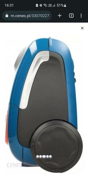 Electrolux UltraSilencer ZUS 3935CB 1000W niebieski