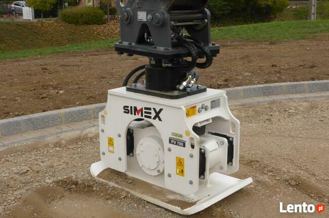 Zagęszczarka Simex PV700 dla koparek 9-22 ton