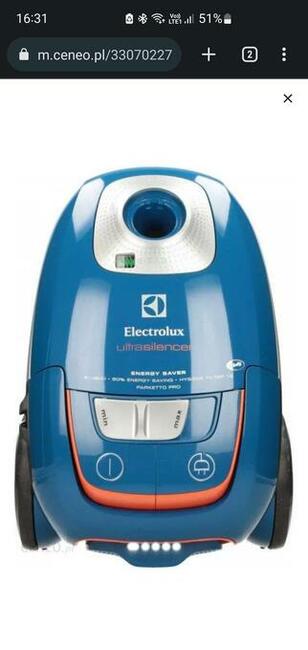 Electrolux UltraSilencer ZUS 3935CB 1000W niebieski