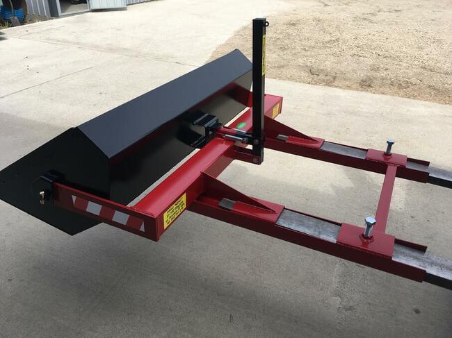 Szufla łyżka do widlaka, szerokość 120cm blacha 4mm. Równani