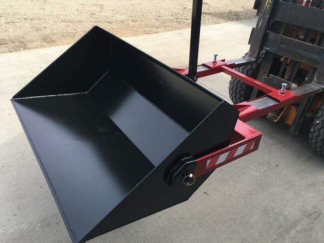 Szufla łyżka do widlaka, szerokość 120cm blacha 4mm. Równani