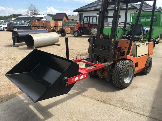 Szufla łyżka do widlaka, szerokość 120cm blacha 4mm. Równani