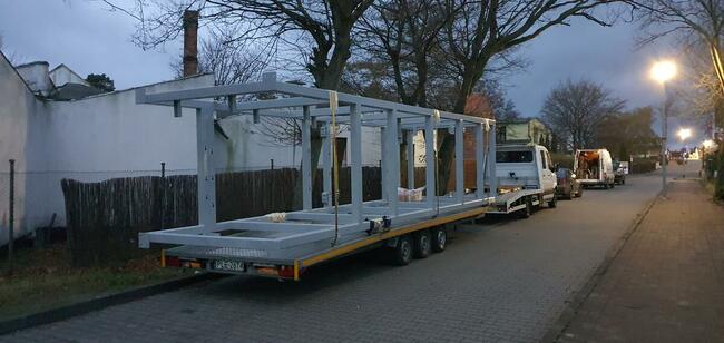 Usługi transportowe - transport maszyn, sprzętu rolniczego