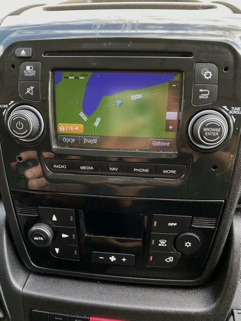 Fiat Ducato, 2019 rok, kamera cofania, GPS, tempomat