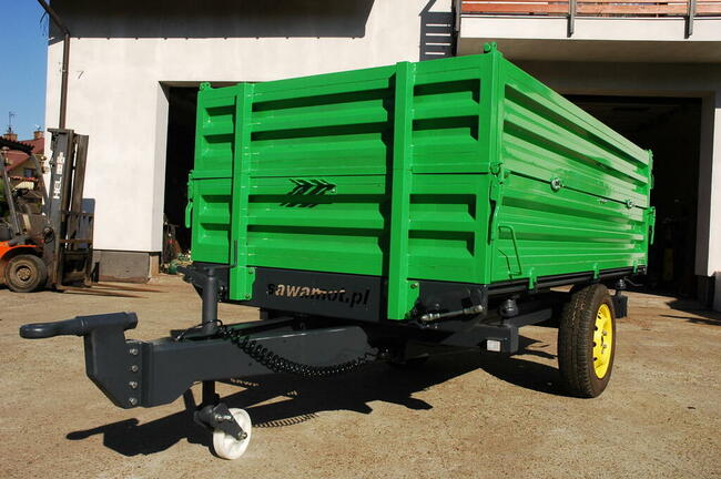 Przyczepa rolnicza 2 tony kiper 3-strony T25, C330
