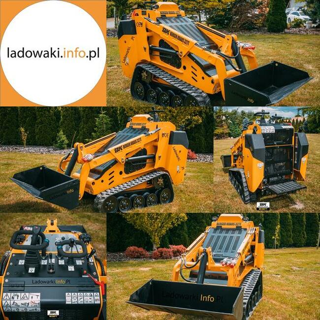 Ładowarka gąsienicowa Berger Kraus 327T KUBOTA 25KM