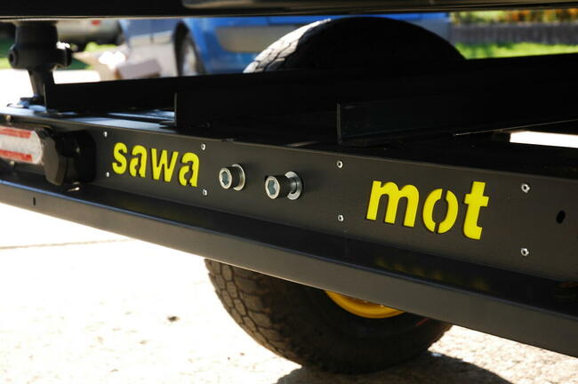 Przyczepa rolnicza 2 tony kiper 3-strony T25, C330