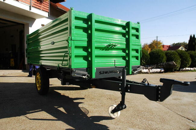 Przyczepa rolnicza 2 tony kiper 3-strony T25, C330