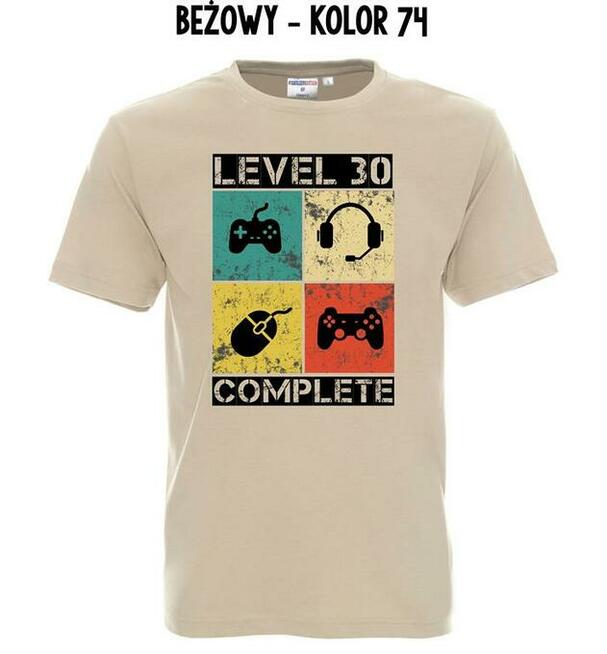 Koszulka z nadrukiem na urodziny