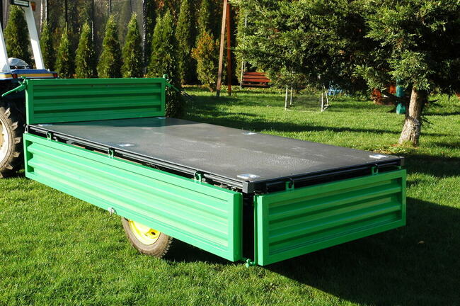 Przyczepa rolnicza 2 tony kiper 3-strony T25, C330