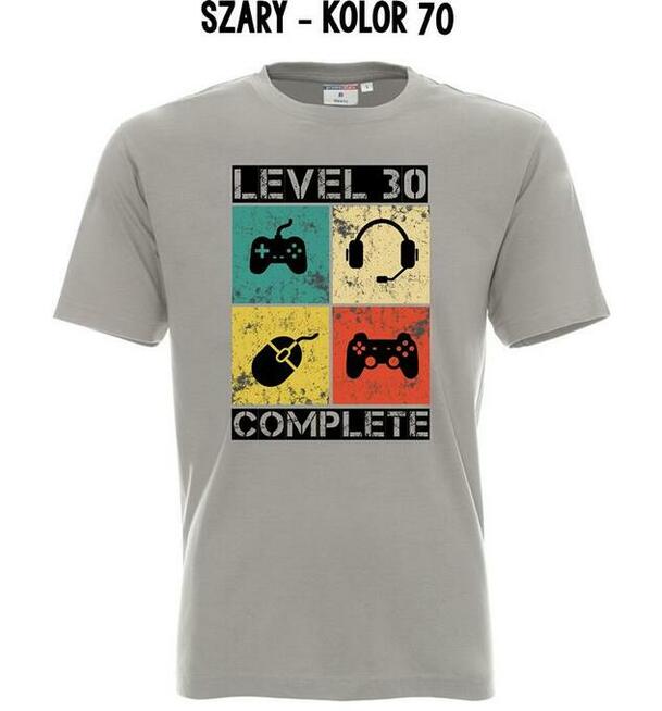 Koszulka z nadrukiem na urodziny