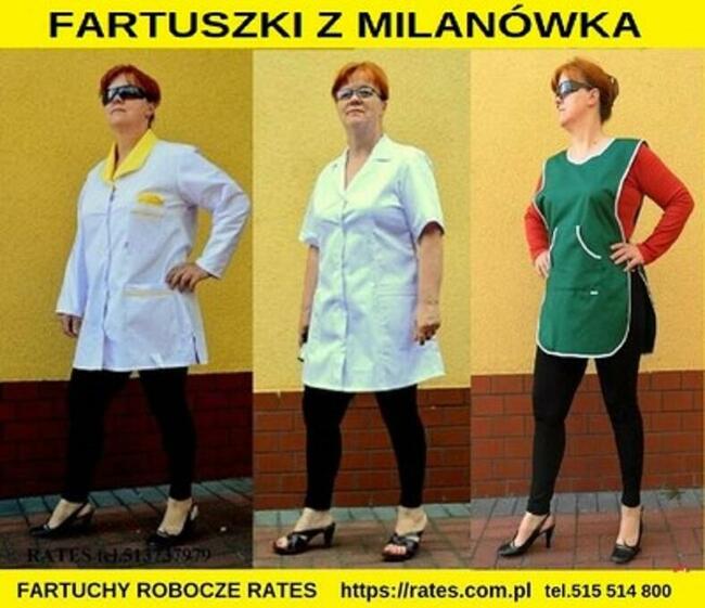 Fartuchy robocze damskie