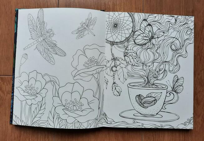 Ekskluzywne kolorowanki relaksacyjne antystresowe książka