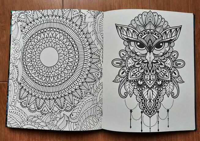 Ekskluzywne kolorowanki relaksacyjne antystresowe książka