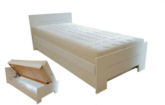 Łóżko na wymiar drewniane, tapicerowane, każdy wymiar