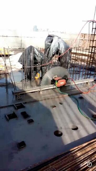 Wiercenie w żelbecie, cięcie stropów, kucie