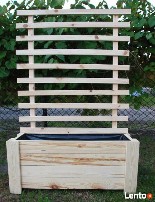 Doniczka z pergolą 100/40/30 folia producent