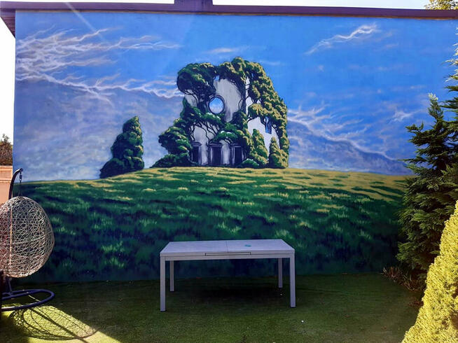 Artystyczne malowanie ścian