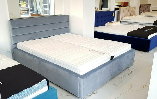 Łóżko na wymiar drewniane, tapicerowane, każdy wymiar