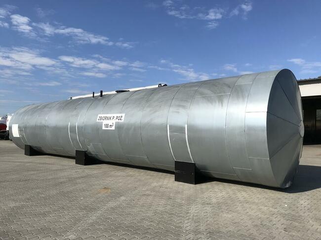 Zbiornik stalowy 100m3- p.poż- 100000l- 100 000l- ocieplony