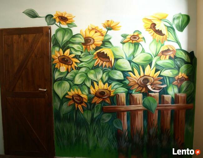 Artystyczne malowanie ścian