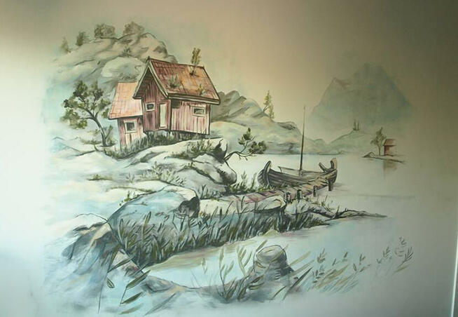 Artystyczne malowanie ścian