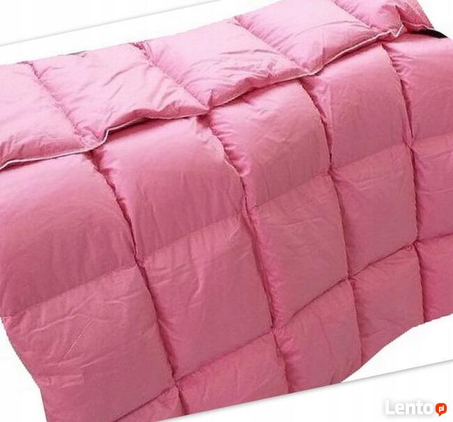 kołdra z piór pierze darte + puch 2kg polska naturalna