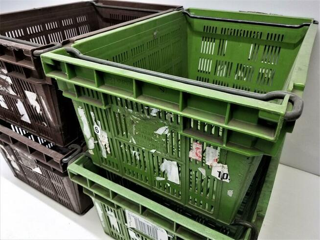 Pojemnik 60x40x27cm Skrzynka Plastikowa Kosz Magazynowy