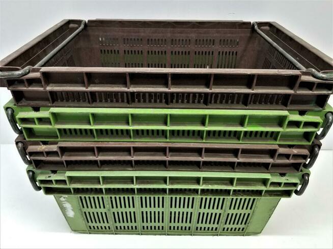 Pojemnik 60x40x27cm Skrzynka Plastikowa Kosz Magazynowy