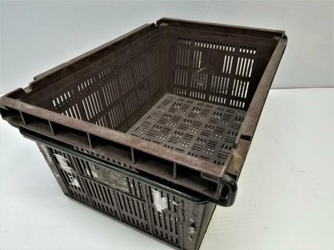 Pojemnik 60x40x27cm Skrzynka Plastikowa Kosz Magazynowy