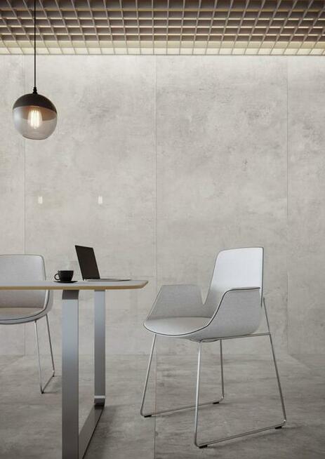 Softcement white płytki ścienne polerowane 120x120 Cerrad