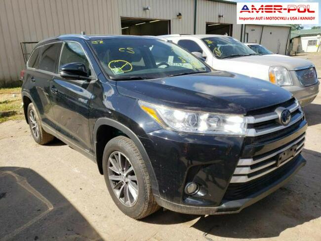 Toyota Highlander 2019, 3.5L, 4x4, HYBRID, od ubezpieczalni