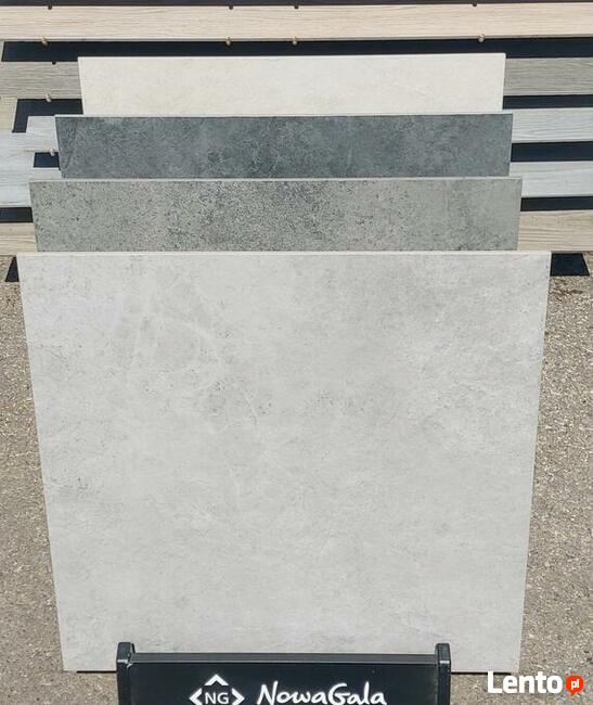 Płytki łazienkowe szare matowe 60x60 Tacoma silver Cerrad