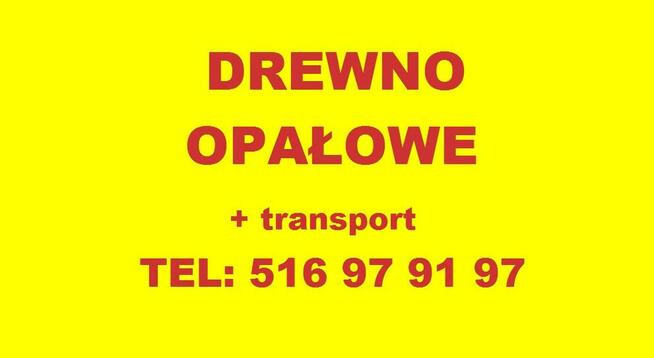Drzewo opałowe gotowe transport