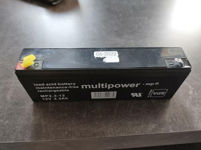 Akumulator ołowiowy (multipower) kompatybilny z MP2