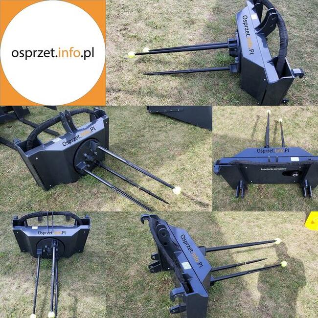 ROZBIJARKA DO BALOTÓW - Odwijarka hydrauliczna do bel