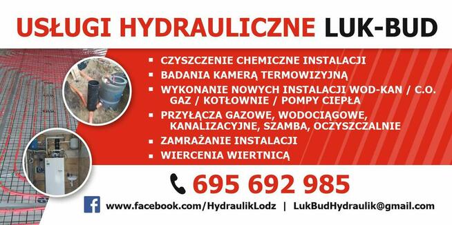 usługi HYDRAULICZNE